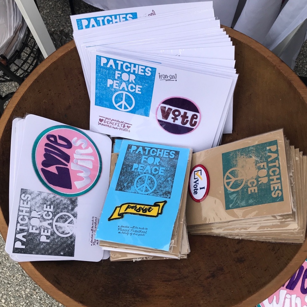 Feminist Iron On Patches!